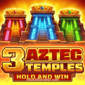 3 Aztec Temples Logo